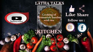 మునక్కాయ సాంబార్ తయారీ విధానం|#drumsticks #sambarrecipe #mulakkada |How to make Sambar by#LATHATALKS