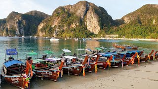 Koh Phi Phi islands - Half day tour by boat - Thailand (2024) (4K) Thailand travel guide