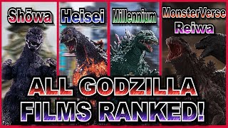 Every Godzilla Movie Ranked! [1954-2024]
