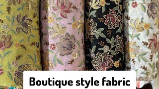 Most trending boutique style fabric // ਬੁਟੀਕ ਸਟਾਈਲ ਫੈਬਿਰਕ #new #design #latest #trending