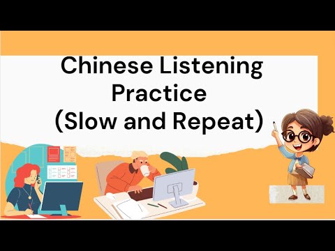Chinese Listening Practice Part 3 Youtube