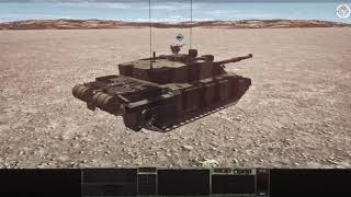 The UK Challenger Tank 4700m Record Experiment - Combat Mission Shock Force 2