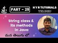 P29 - Strings in Java | Core Java | Java Programming |