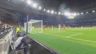 Son Heung-Min goal against Man City at the White Hart Arena (behind the goal) - 9/4/19