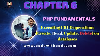 ✅ PHP Tutorial For Beginners Chapter 6 in Hindi | Code With CodeChapter5 PHP