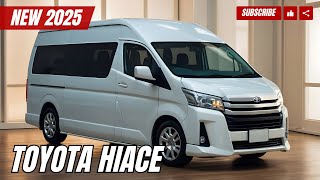 2025 Toyota HiAce Hybrid Revealed! First Look Luxury Van!