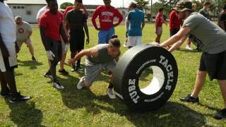 Shoulder Tackle Progression - Step 6