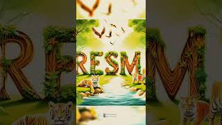 JUNGLE NAME ART Trending Photo editing🔥 Status video name Resmi Video editing Bing Image Creator🥰