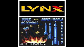 Atari Lynx - Super Asteroid & Missle Command