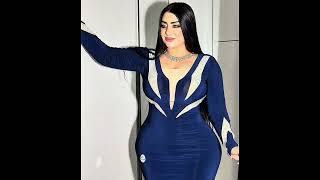 Arabic girl New style design dress | Arabian curvy Plus size model fashion dress Saudi Arabia 🇸🇦