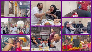 Surat ki market, Dargah ki ziyaarat aur Jhaapa bazaar ka tava fry dinner| #family #familyvlog #vlog