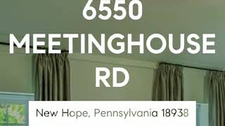 Rented 6550 Meetinghouse Road, New Hope, Pennsylvania 18938