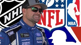 NASCAR Drivers BATTLE The NFL, NBA, NHL, and MLB