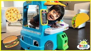 Pretend Play Food Toys Cooking Truck with Ryan ToysReview