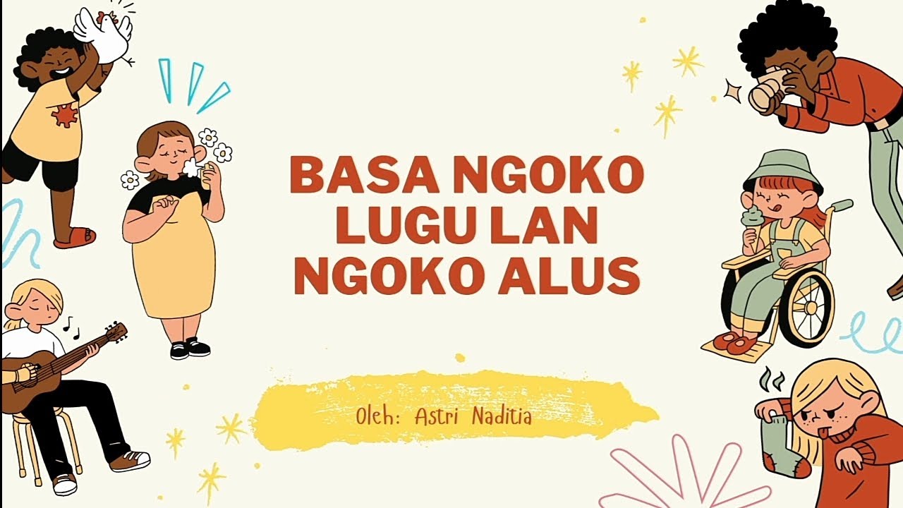 Basa Ngoko Lugu Lan Ngoko Alus | Basa Jawa Kelas 2 SD - YouTube