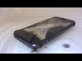 iphone 5 microwave test extreme total destruction crash test iphone 5 destroyed