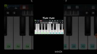 Tum Tum Song | Easy Piano Cover | #shorts