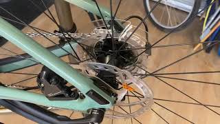 How to remove plastic disc from your cassette and bike.