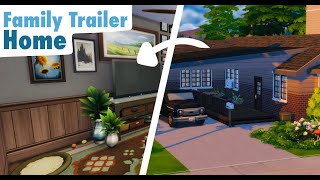 Family Trailer Home! |Sims 4 No Talking No CC|