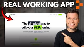I Built a Paid Web App Using Only Replit AI (Full tutorial)