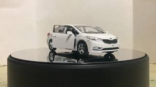 웰리 1:38 기아 K3 1세대 화이트 다이캐스트(Welly Kia K3/Cerato YD Diecast)