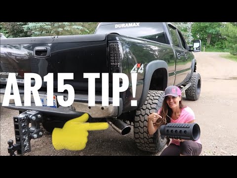 Sinister AR15 Exhaust Tip Install and review! *Duramax Looks Much Better* Sinister AR15 Exhaust Tip Install and review! *Duramax Looks Much Better*