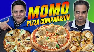 Momos Pizza Comparison ! Pizza Hut Momo Mia Pizza ! Pizza Comparison ChatoraPoint Review