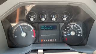 2015 Ford F350 Instrument Cluster Dallas Fort Worth, TX #49860