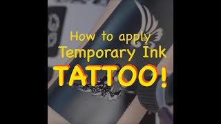 Temporary Ink Tattoo FARAS By EJALO.COM