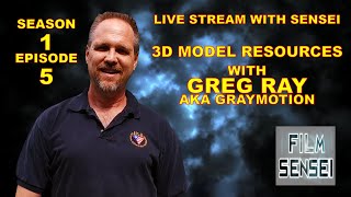 Live with Sensei S1 E5: 3D Model Resources with GrayMotion