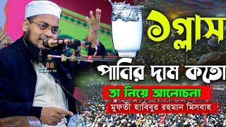 মুফতী হাবিবুর রহমান মিছবাহ (কুয়াকাটা) | এক গ্লাস পানির দাম কতো?| Bangla  Waz 2024 | Nidra IslamicTV