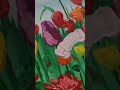 how to make flowers with acrylic paint