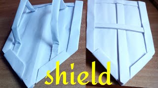 How to make a paper shield