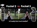 DJI Pocket 3 vs Pocket 2 - A Side By Side Comparison