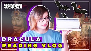 🧛🏻‍♂️ I Only Read DRACULA Books In October | a spooky reading vlog