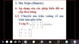 Chương 1  Ma trận