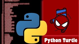 python turtle graphics | python turtle animation | how to draw spiderman