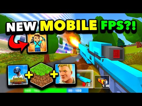 Este juego de FPS para dispositivos móviles es como PUBG Mobile, Fortnite y Minecraft… ¡¿y es bueno?!