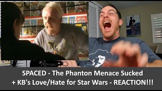 American Reacts SPACED - The Phantom Menace Sucked REACTION