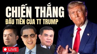 Chiến thắng đầu tiên của TT Trump vào ngày thứ 3 từ khi nhậm chức