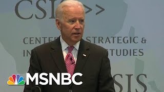 Former Vice President Joe Biden Receives Brzezinski Prize, Tells Putin Story | Morning Joe | MSNBC