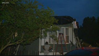 Storm damage for family in Orangeburg county