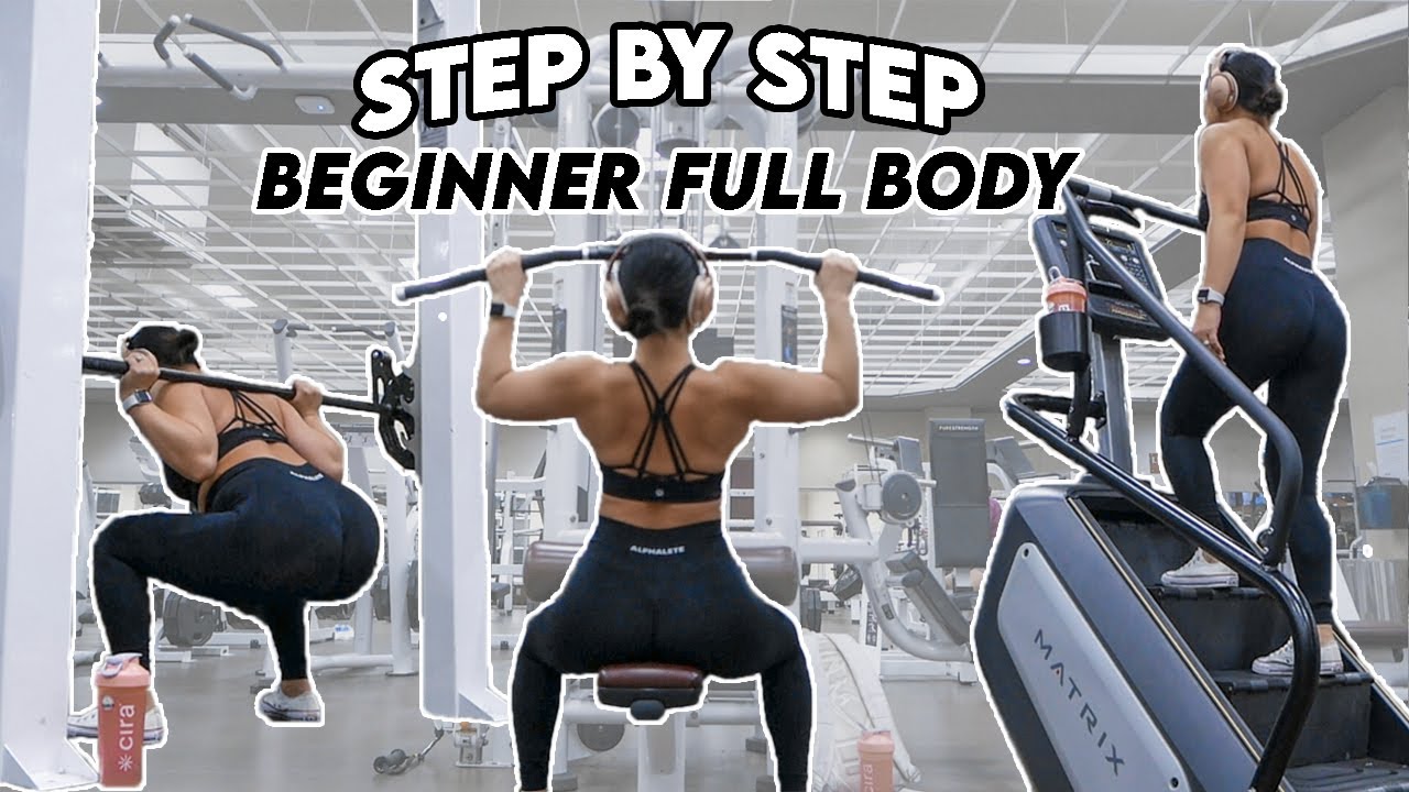 Beginner Full Body Gym Workout - YouTube