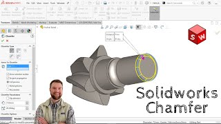 Solidworks Tutorial - How to Make Solidworks Chamfer