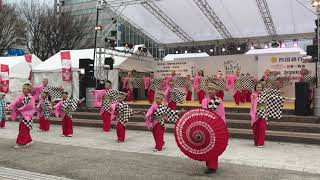 [4K] 大橋通り踊り子隊 土佐のおきゃく よさこい春の舞2018