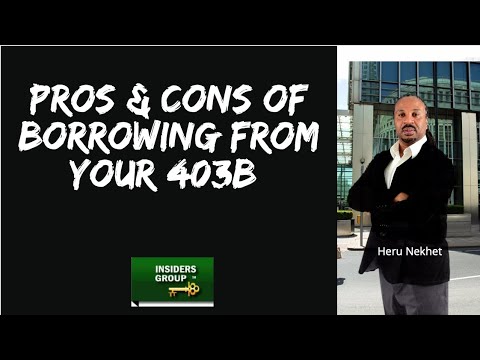 403b Loan Pros And Cons - YouTube