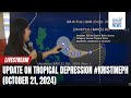 LIVE: Update on Tropical Depression #KristinePH (October 21, 2024) - Replay