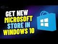 How to get new microsoft store in windows 10 | Download Microsoft Store App in laptop/PC