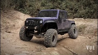 1/10 Jeep Wrangler Pickup with kyx axles Trail