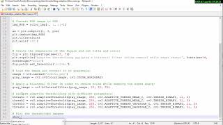 【PYTHON OPENCV】Adaptive thresholding filtering bilateral filter